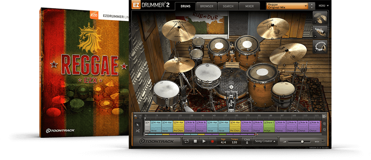 Toontrack EZX |  Reggae